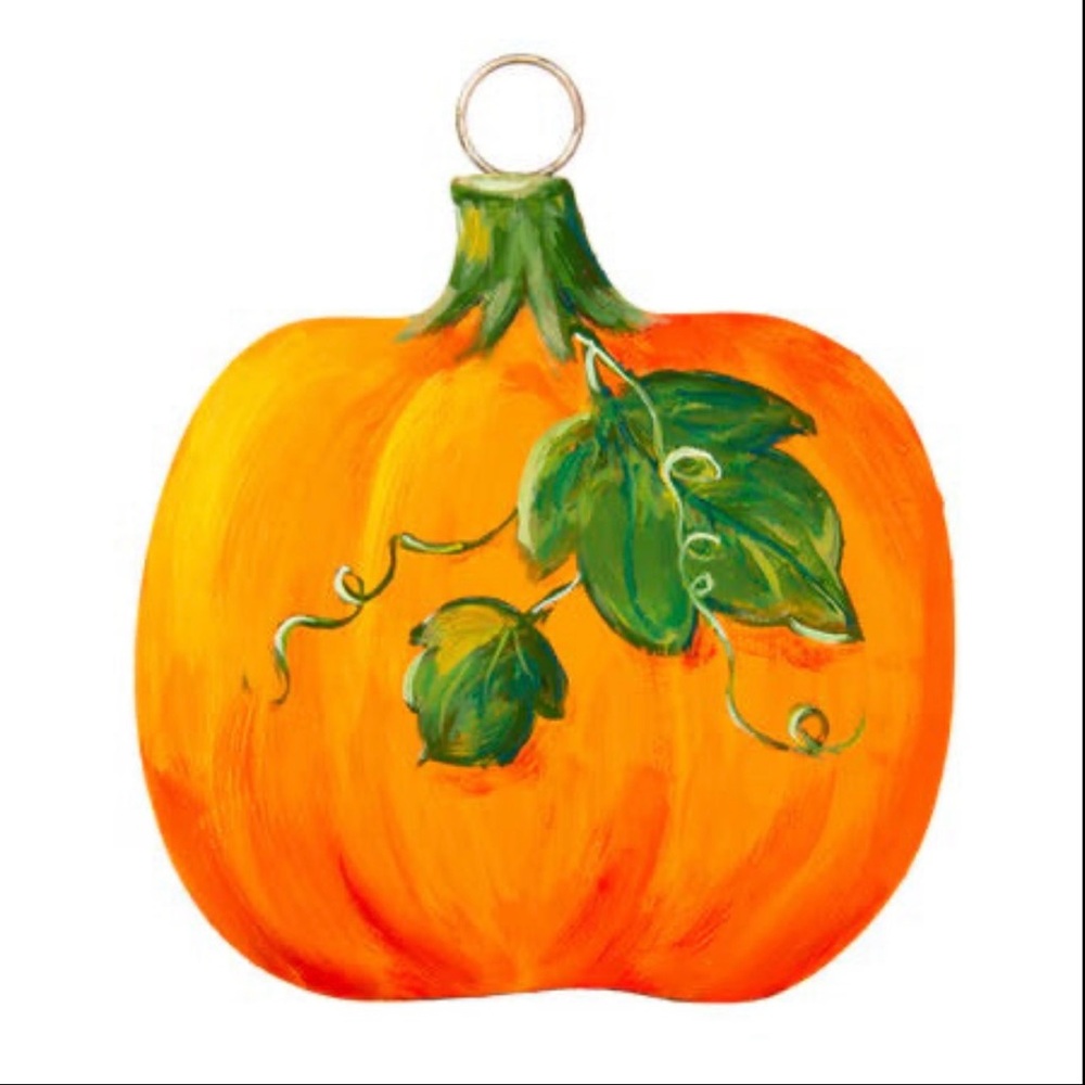 Mini Pumpkin Charm by The Round Top Collection